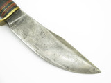 Vintage 1916 Pat Marbles Gladstone Woodcraft Knife Leather Fixed Hunting Blade