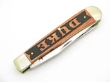 Vintage 2007 Case XX 6254 John Wayne Trapper Bone Handle Folding Pocket Knife
