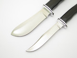 Vintage 1988 Buck 104 Set 103 Skinner & 102 Woodsman Phenolic Fixed Blade Knives