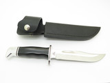 Vintage 2004 Buck 119 Special USA Black Phenolic Fixed Blade Hunting Knife