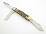 Vintage 1991 Winchester USA W 15 3904 Stag Whittler Folding Pocket Knife
