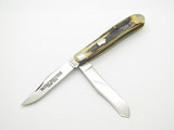 Vtg 1992 Winchester Trapper W 15 2904 1/2 USA Stag Handle Folding Pocket Knife