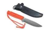 Kanetsune Seki Japan KB-291 Karasu Blue Steel 125mm Paracord Hunting Field Knife