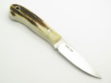 Custom Mike Irie Sambar Stag CPM-154 Drop Point 3" Fixed Blade Hunting Knife