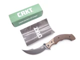 CRKT 7465 Folts Ritual Compact Micarta Handle Folding Pocket Knife
