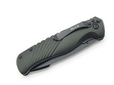 Buck 866 0866BKX Nightfall Black Aluminum Handle Tanto Folding Pocket Knife Bone