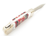 Custom Brian Yellowhorse Buck 109 112 Ranger Chip Flint Deer Folding Knife