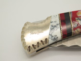 Custom Brian Yellowhorse Buck 109 112 Ranger Chip Flint Deer Folding Knife