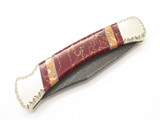 Artist Proof Custom Brian Yellowhorse Buck 110 Jasper Bear Folding Hunter Knife