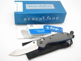 Benchmade 556 Mini Griptilian Mel Pardue Gray G10 CPM-20CV Axis Folding Knife