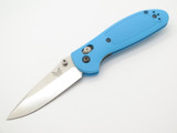 Benchmade 556 Mini Griptilian Blue 154CM Mel Pardue Axis Folding Pocket Knife