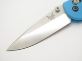 Benchmade 556 Mini Griptilian Blue 154CM Mel Pardue Axis Folding Pocket Knife