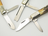 Vintage 1982 Case XX 52009 1/2 Limited Barlow Stag Handle Folding Pocket Knife