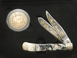 Vintage 2005 Bertram 160th Hen & Rooster 312-IQ Trapper Folding Pocket Knife