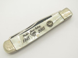 Vtg '05 Bertram 160th Hen & Rooster 312 Trapper Cracked Ice Folding Pocket Knife