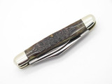 Vintage 1980 Case XX 6308 Whittler Folding Pocket Knife Jigged Bone