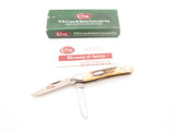 Vintage 1978 Case XX 52087 Jack Red Letter Stag Handle Folding Pocket Jack Knife