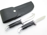 Vintage 1972 Inverted 3 Liner Buck 117 Trophy Set 103 116 Fixed Hunting Knife