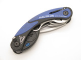 Vintage Gerber Nautilus USA Flashlight Locking Multi Tool Folding Pocket Knife