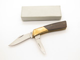 Vintage Wenoka 529 Barlow Seki Japan Wood Handle Folding Pocket Knife
