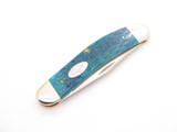 2014 Case XX Tony Bose Sowbelly 6139 Jigged Pacific Blue Folding Pocket Knife