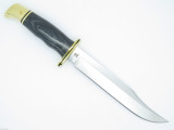 Buck 120 120BO General Charcoal Handle Custom Limited Fixed Blade Hunting Knife