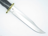 Buck 120 120BO General Charcoal Handle Custom Limited Fixed Blade Hunting Knife