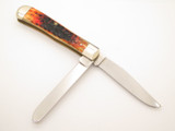 2011 Case XX 6254 Trapper Autumn Jigged Bone Handle Folding Pocket Knife