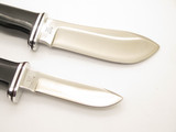 Vintage 1973-80 Buck 117 Trophy Set Fixed Blade 103 116 Hunting Sportsman Knife