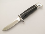 Vintage 1988 Buck 116 Caper Small Fixed Blade Hunting Knife & Flap Sheath