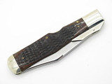 Vtg 1983 Case XX 61050 NKCA Swing Guard Coke Bottle Folding Hunter Knife