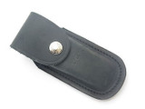 Buck 598 588 889 Strider Distressed Black Leather Folding Hunter Knife Sheath