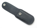 Buck 598 588 889 Strider Distressed Black Leather Folding Hunter Knife Sheath