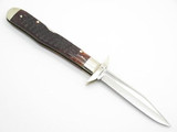 Vtg 1972 Case XX 6111 1/2 Jigged Bone Cheetah Swing Guard Folding Pocket Knife