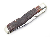 Vtg 1972 Case XX 6111 1/2 Jigged Bone Cheetah Swing Guard Folding Pocket Knife