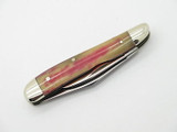 Vtg Wall Drug 1980 Case XX 6220 Red Appaloosa Peanut Folding Pocket Knife