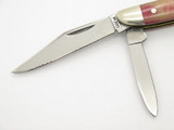 Vtg 1980 Case XX 6220 Red Appaloosa Bone Peanut Folding Pocket Knife