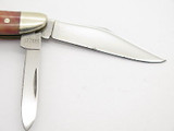 Vtg 1980 Case XX 6220 Red Appaloosa Bone Peanut Folding Pocket Knife