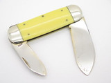Vtg 1983 Case XX 3250 Yellow Gold Sunfish Elephant Toenail Folding Knife