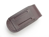 Buck 598 588 Ergo Pro Brown Leather Folding Hunter Knife Sheath