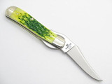 2002 Limited Case XX 61953 Lemon Lime Bone Russlock Folding Pocket Knife