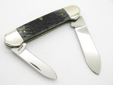 1998 Case XX 62131 Limited Dark Black Bone Canoe Folding Pocket Knife