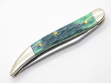 2001 Limited Case XX 610096 Bluegrass Green Toothpick Folding Pocket Knife