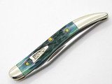 2001 Limited Case XX 610096 Bluegrass Green Toothpick Folding Pocket Knife