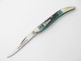 2001 Limited Case XX 610096 Bluegrass Green Toothpick Folding Pocket Knife