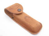 Case XX 6265 Brown Natural Leather 5 1/4" Folding Hunter Camp Knife Sheath