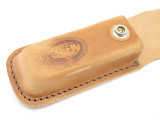 Case XX 6265 Brown Natural Leather 5 1/4" Folding Hunter Camp Knife Sheath