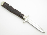 Vintage 1976 Case XX 6111 1/2 Cheetah Bone Swing Guard Folding Pocket Knife