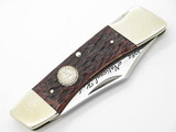 Vtg 1984 Bertram Hen Rooster Solingen NKCA Folding Hunter Lockback Knife