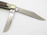 Vtg 1990 Robt Robert Klaas Kissing Nkca Club Crane Stag Folding Stockman Knife